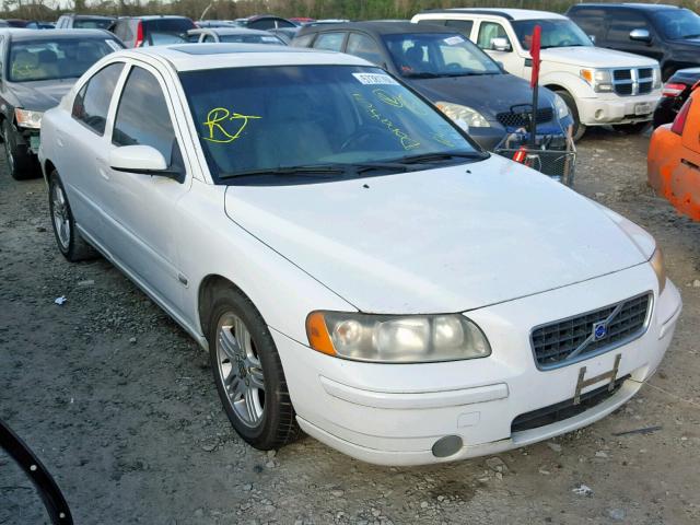 YV1RS592252449964 - 2005 VOLVO S60 2.5T WHITE photo 1