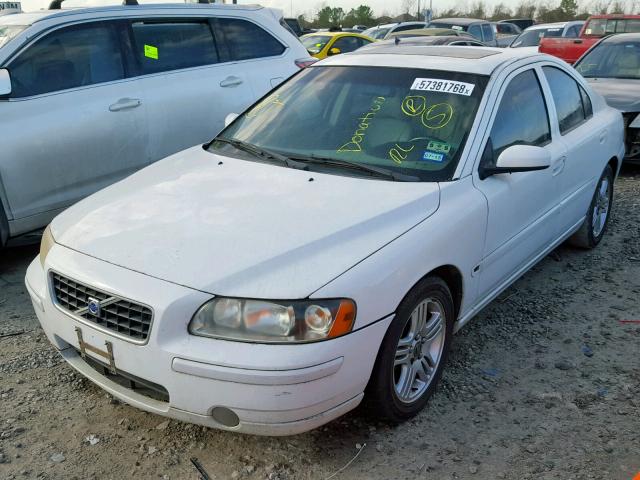 YV1RS592252449964 - 2005 VOLVO S60 2.5T WHITE photo 2