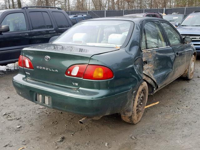 2T1BR12E5YC355230 - 2000 TOYOTA COROLLA VE GREEN photo 4