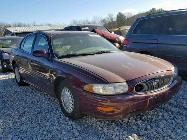 1G4HP52K834137514 - 2003 BUICK LESABRE CU MAROON photo 1