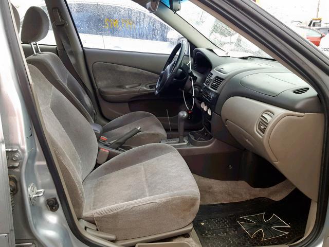 3N1AB51A33L733740 - 2003 NISSAN SENTRA SE- SILVER photo 5