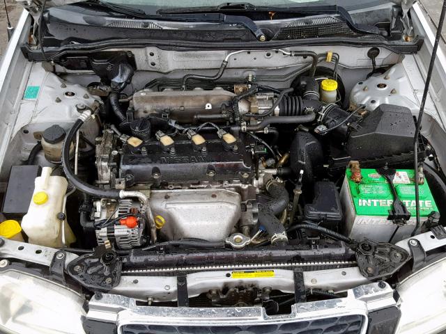 3N1AB51A33L733740 - 2003 NISSAN SENTRA SE- SILVER photo 7