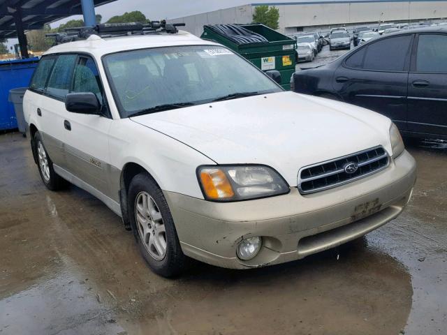 4S3BH6656Y7644449 - 2000 SUBARU LEGACY OUT WHITE photo 1