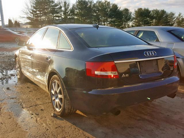 WAUDG74F85N077808 - 2005 AUDI A6 3.2 QUA BLACK photo 3