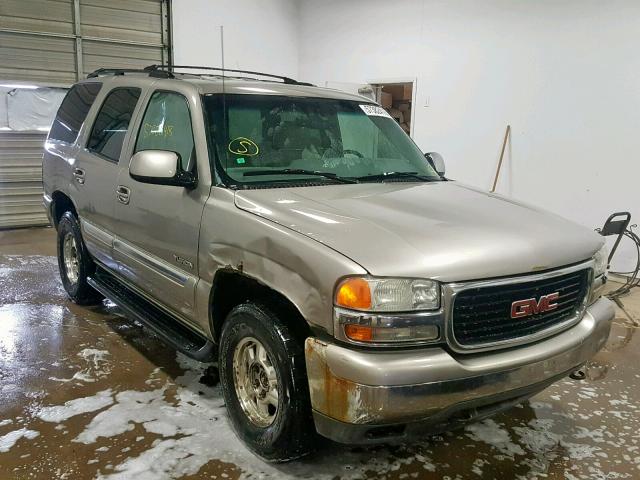 1GKEK13T9YJ153627 - 2000 GMC YUKON TAN photo 1