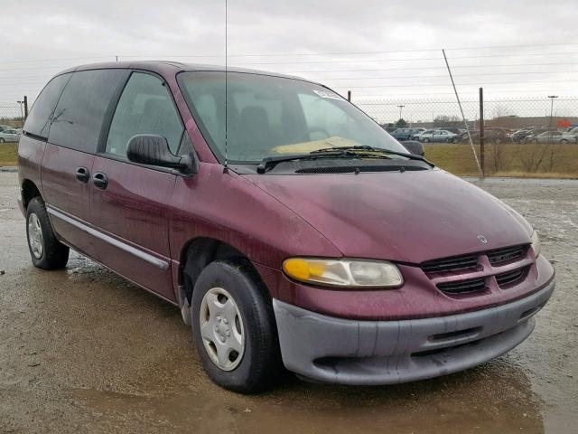 2B4FP2532XR145879 - 1999 DODGE CARAVAN RED photo 1