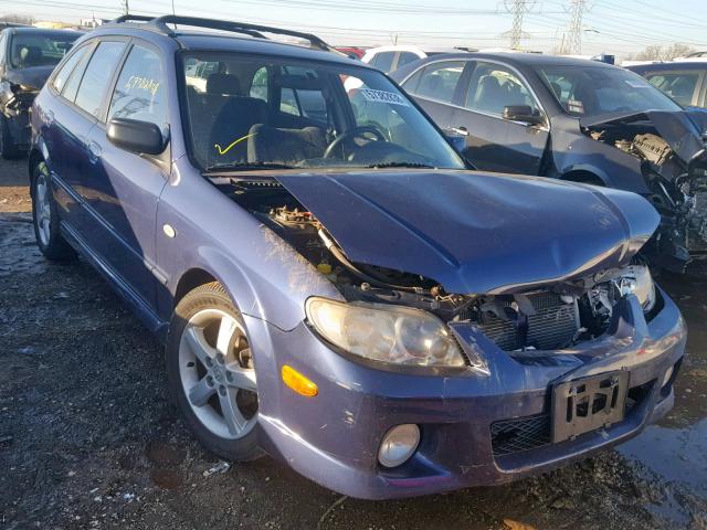 JM1BJ245231114099 - 2003 MAZDA PROTEGE PR BLUE photo 1