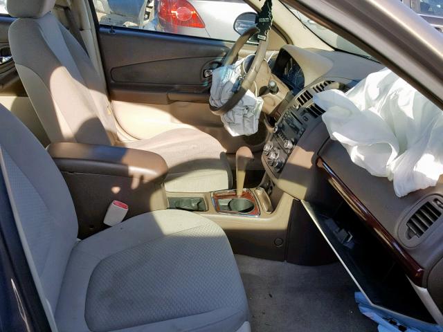 1G1ZS58F87F106123 - 2007 CHEVROLET MALIBU LS GOLD photo 5