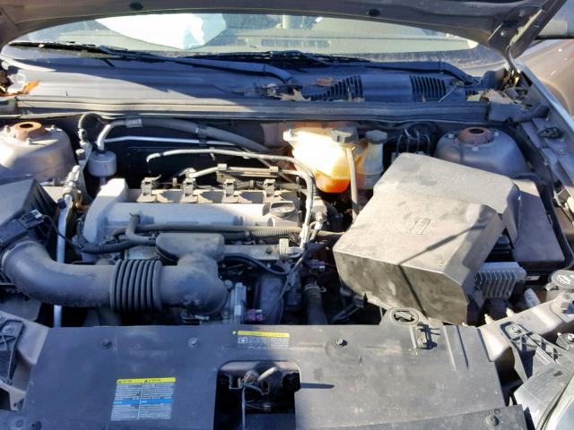 1G1ZS58F87F106123 - 2007 CHEVROLET MALIBU LS GOLD photo 7