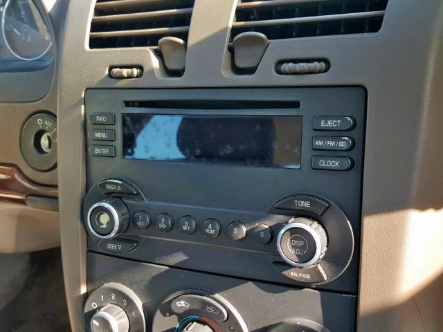 1G1ZS58F87F106123 - 2007 CHEVROLET MALIBU LS GOLD photo 9