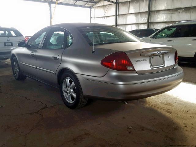 1FAFP55U72A166713 - 2002 FORD TAURUS SES BEIGE photo 3