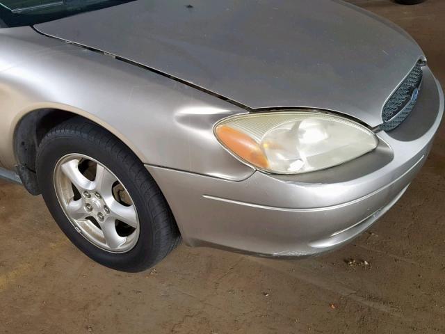 1FAFP55U72A166713 - 2002 FORD TAURUS SES BEIGE photo 9