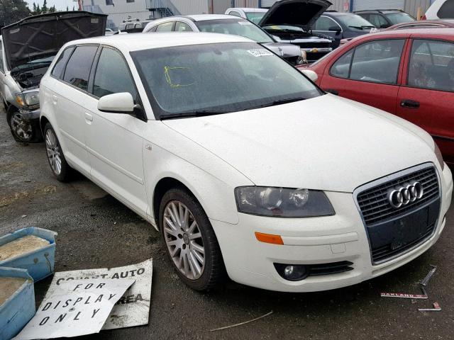 WAUNF78P26A001696 - 2006 AUDI A3 2.0 PRE WHITE photo 1