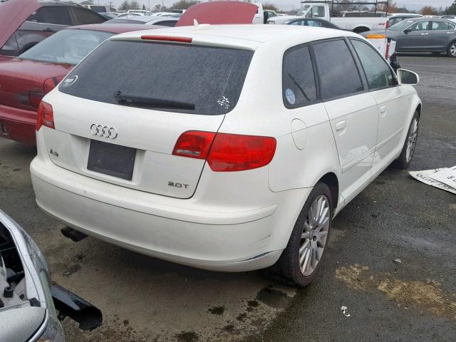 WAUNF78P26A001696 - 2006 AUDI A3 2.0 PRE WHITE photo 4