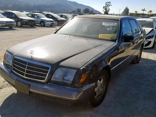 WDBGA32E2RA165088 - 1994 MERCEDES-BENZ S 320 BLACK photo 2