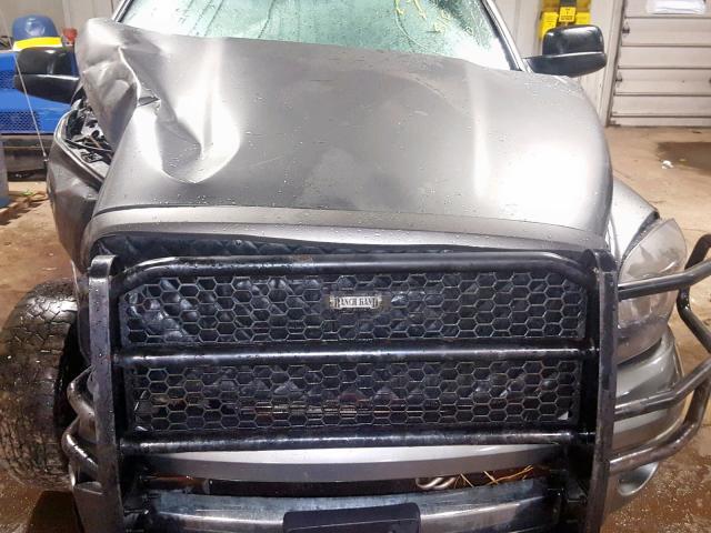 3D7KS28C46G101517 - 2006 DODGE RAM 2500 S GRAY photo 7