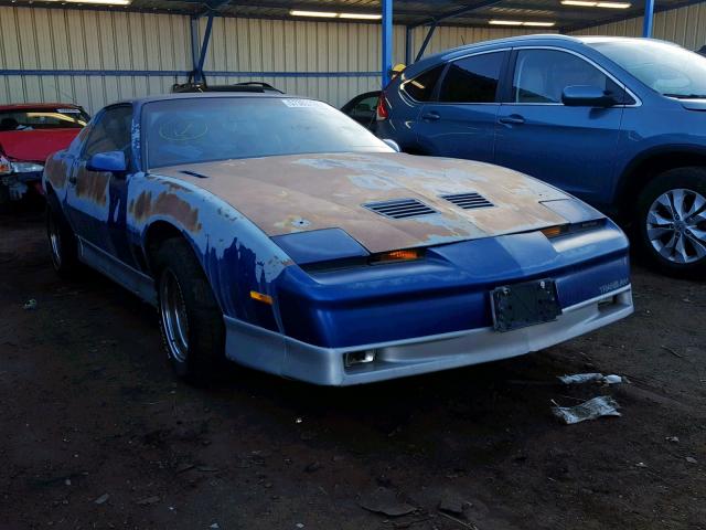 1G2FW21EXKL221030 - 1989 PONTIAC FIREBIRD T BLUE photo 1