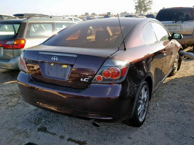 JTKDE167780248392 - 2008 TOYOTA SCION TC 紫色 照片 4