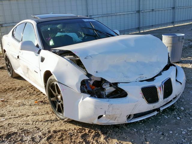 2G2WC58C881162640 - 2008 PONTIAC GRAND PRIX WHITE photo 1