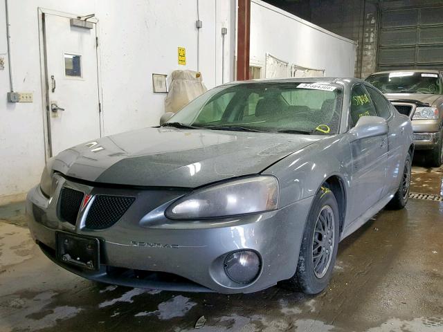 2G2WP552681188587 - 2008 PONTIAC GRAND PRIX ნაცრისფერი ფოტო 2