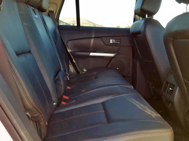 2FMDK4JC7DBB86356 - 2013 FORD EDGE SEL SILVER photo 6