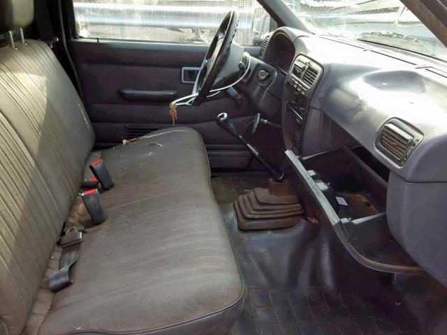 1N6SD11S5SC368501 - 1995 NISSAN TRUCK E/XE BLACK photo 5