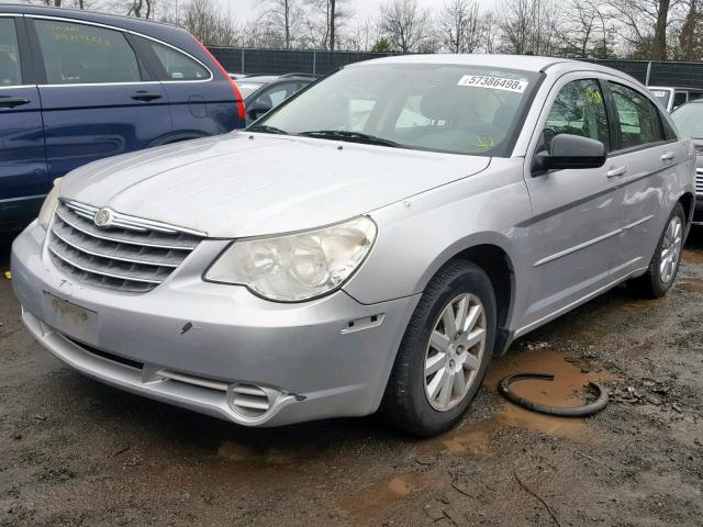 1C3LC46K58N212061 - 2008 CHRYSLER SEBRING LX SILVER photo 2