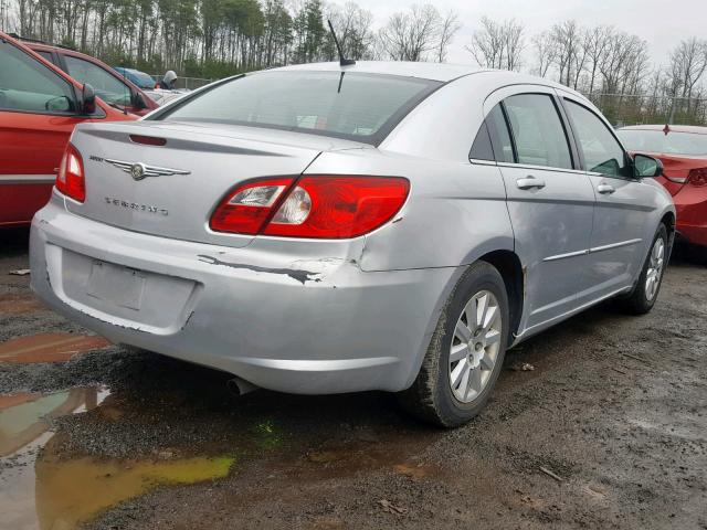 1C3LC46K58N212061 - 2008 CHRYSLER SEBRING LX SILVER photo 4