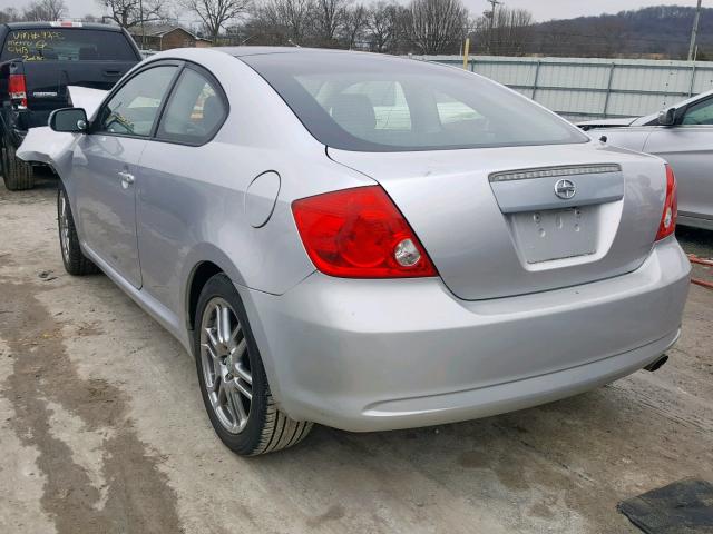 JTKDE177260142198 - 2006 TOYOTA SCION TC ვერცხლისფერი ფოტო 3