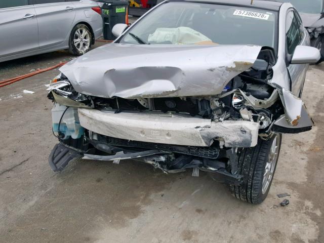 JTKDE177260142198 - 2006 TOYOTA SCION TC ვერცხლისფერი ფოტო 9