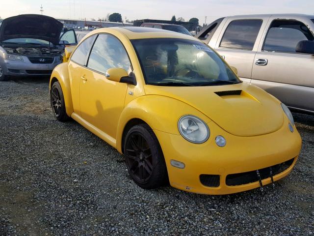 3VWCD21C1YM478553 - 2000 VOLKSWAGEN NEW BEETLE YELLOW photo 1