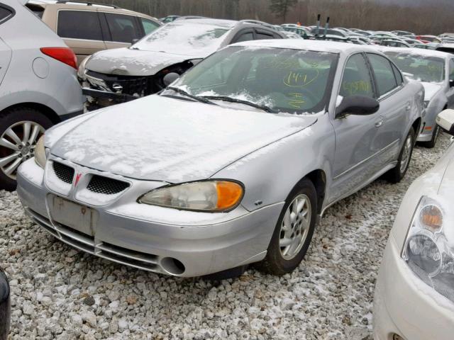 1G2NF52E34C246303 - 2004 PONTIAC GRAND AM S SILVER photo 2