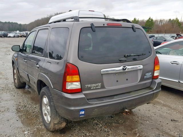 4F2CZ96133KM17838 - 2003 MAZDA TRIBUTE ES GRAY photo 3