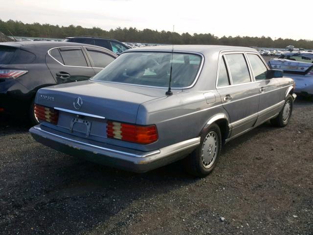 WDBCA35D8JA364622 - 1988 MERCEDES-BENZ 420 SEL GRAY photo 4