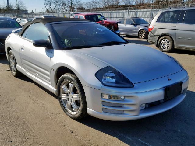 4A3AE85H91E012538 - 2001 MITSUBISHI ECLIPSE SP SILVER photo 1