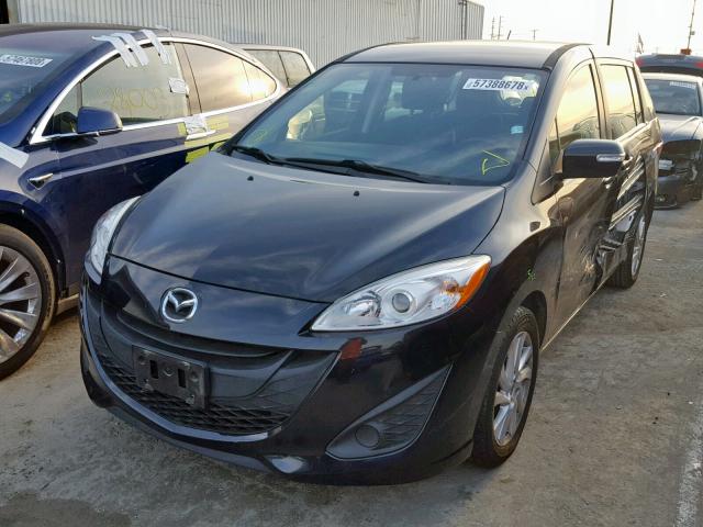 JM1CW2BL2E0176666 - 2014 MAZDA 5 SPORT BLACK photo 2