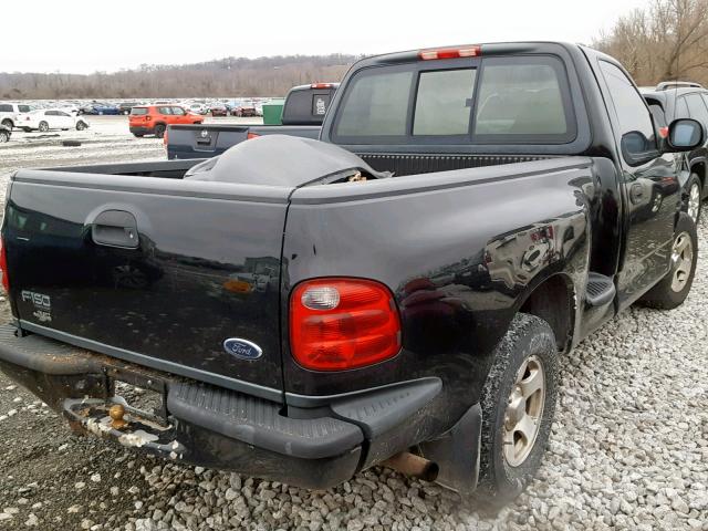 2FTRF072X4CA88129 - 2004 FORD F-150 HERI BLACK photo 4