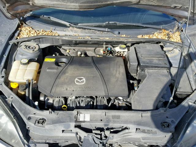 JM1BK343951266109 - 2005 MAZDA 3 HATCHBAC GRAY photo 7