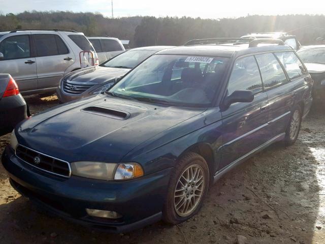 4S3BK6752X7313415 - 1999 SUBARU LEGACY GT GOLD photo 2