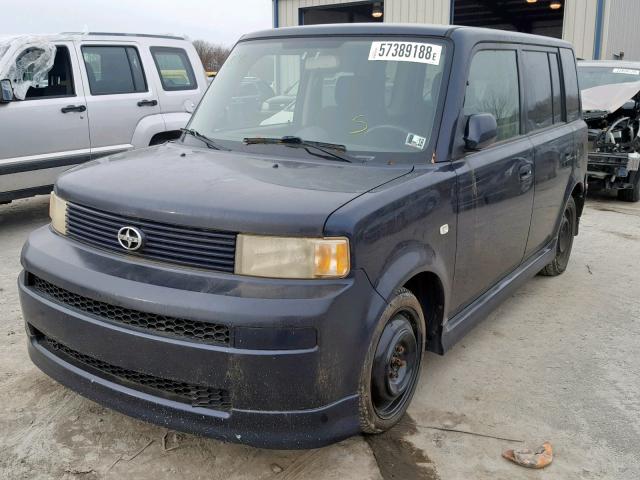 JTLKT324854002813 - 2005 TOYOTA SCION XB Көк фото 2