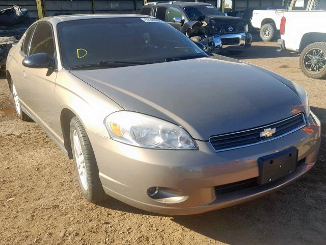 2G1WK151X69397686 - 2006 CHEVROLET MONTE CARL 棕色 照片 1