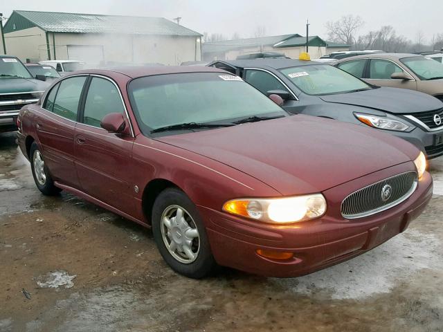 1G4HP54K71U121993 - 2001 BUICK LESABRE CU BURGUNDY photo 1