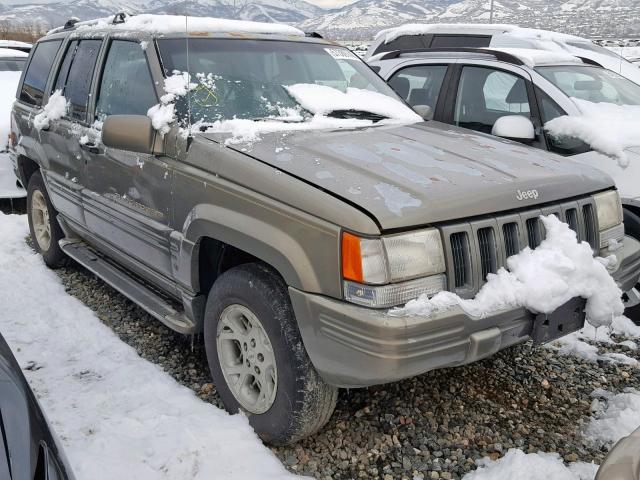 1J4FX78S9TC304252 - 1996 JEEP GRAND CHER GOLD photo 1