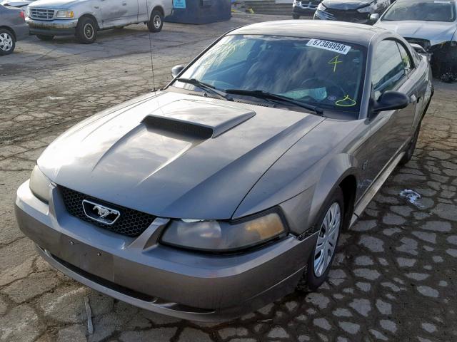 1FAFP42X22F223699 - 2002 FORD MUSTANG GT GRAY photo 2