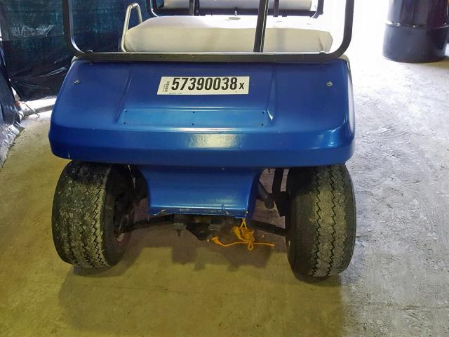 N0V1N57390038 - 1981 GOLF CLUB CAR BLUE photo 9