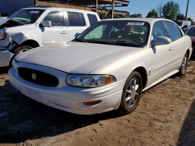 1G4HR54K04U200095 - 2004 BUICK LESABRE LI WHITE photo 2