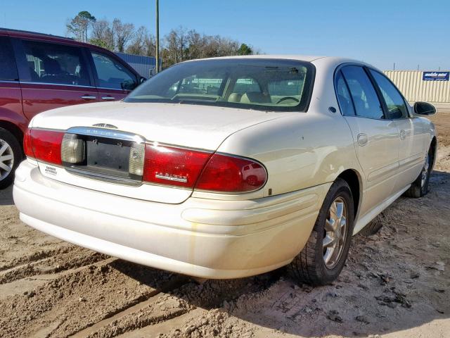 1G4HR54K04U200095 - 2004 BUICK LESABRE LI WHITE photo 4