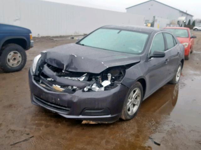1G11B5SA8DF176081 - 2013 CHEVROLET MALIBU LS Сұр фото 2