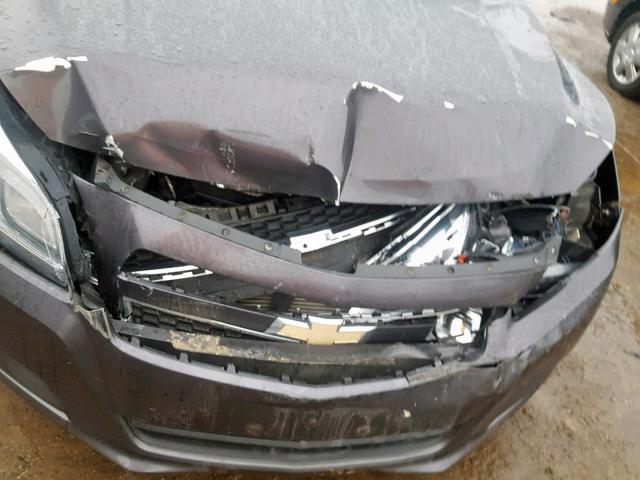 1G11B5SA8DF176081 - 2013 CHEVROLET MALIBU LS Сұр фото 9