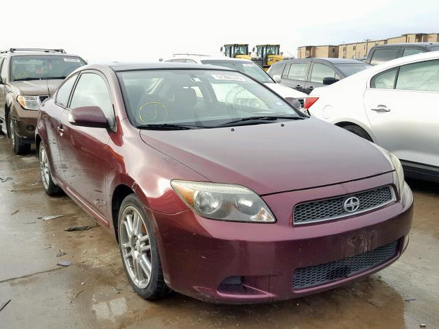 JTKDE177870205726 - 2007 TOYOTA SCION TC ბურგუნდია ფოტო 1